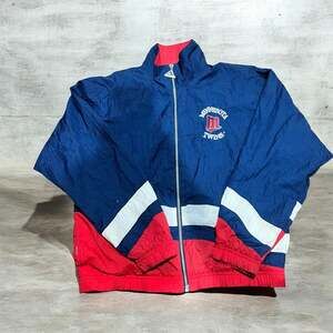 Vintage 90s MLB Minnesota Twins Genuine Stuff Full Zip Windbreaker Jacket